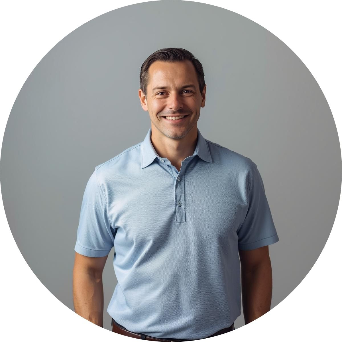 Professional portrait of an operations supervisor in the HVAC industry providing a client testimonial.