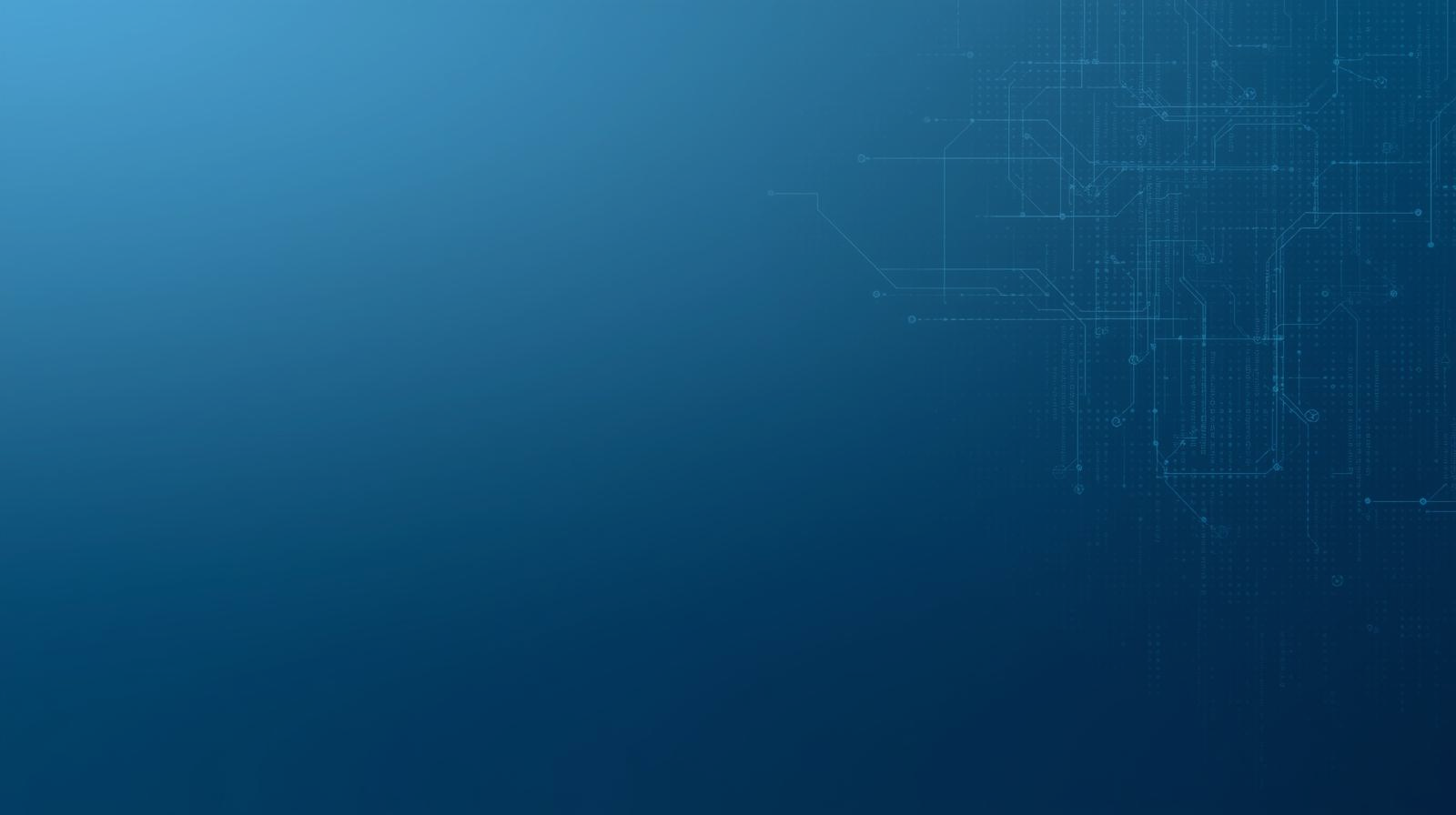 A premium blue gradient background with subtle digital circuit blueprint lines, used as a hero banner for Structura Tech Ops. Clean, modern, and minimal, providing open space for headline text on the left.